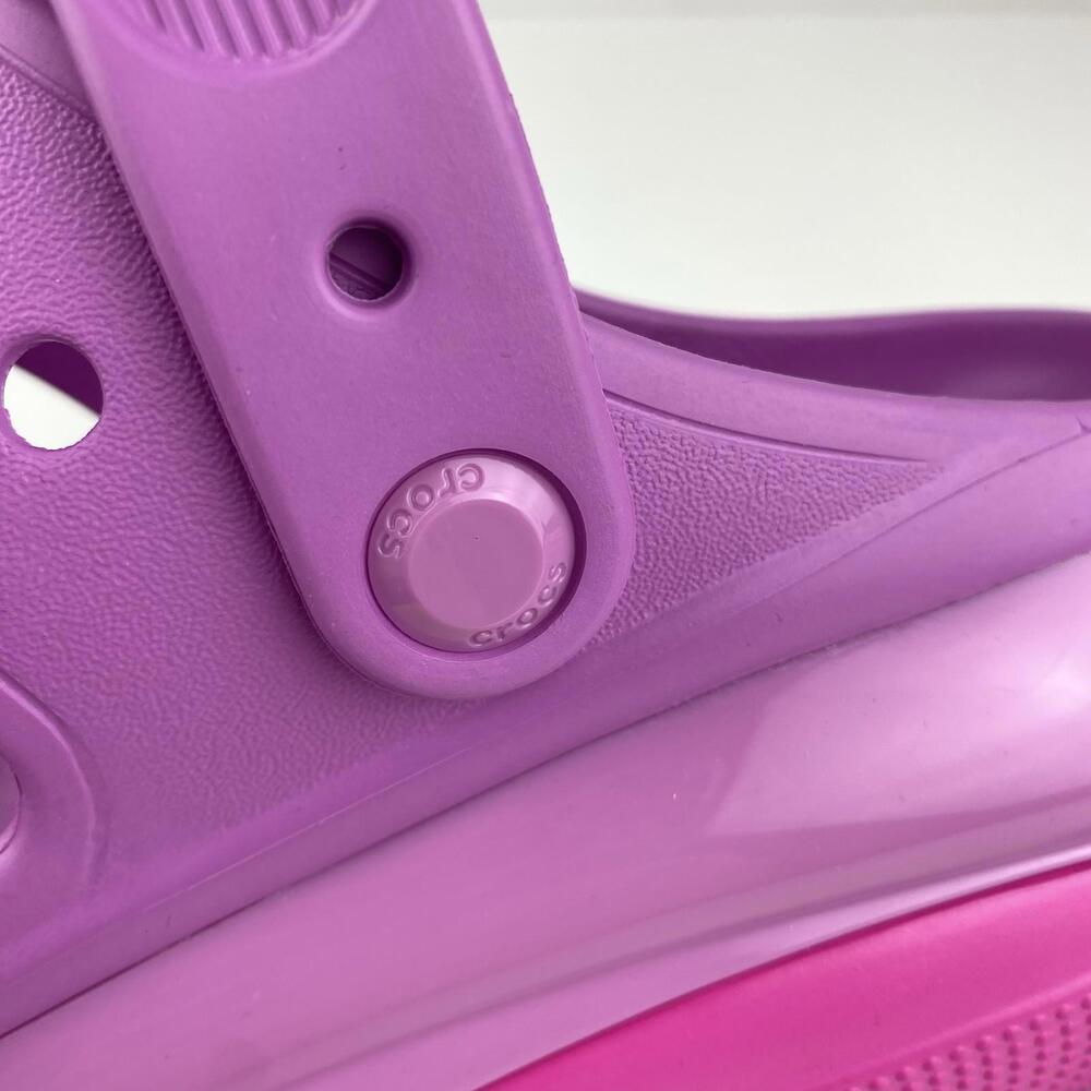 NEW Crocs Classic Mega Crush Platform Sandal 8 Juice Fuchsia Pink 207989 NWT - Picture 10 of 13